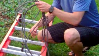 How To Fix or Replace Ladder Rope [upl. by Auhsaj434]