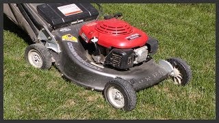 How to adjust the lawnmowers cutting height [upl. by Auqenaj107]