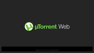 µTorrent Web Tutorial Video [upl. by Etteniotna230]