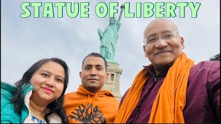 Visit to STATUE OF LIBERTY with Dr Arunjyoti Bhikkhudipsikhanybengalivlog164 Part2 [upl. by Tennies]