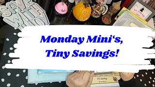 Cash Stuffing  Savings Challenges  Monday Minis and Tiny Savings [upl. by Speroni]