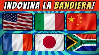 🌎 Indovina la BANDIERA in 5 secondi  Quiz bandiere del Mondo [upl. by Markos]