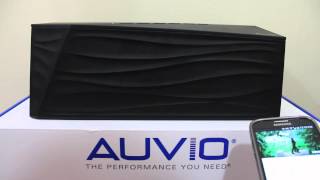 AUVIO HBT6000 Bluetooth Speaker Review  Sound Test [upl. by Alleen895]