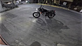 Night Ride in Mambog Road 5  Honda 125 POV  GoPro Hero 4 Black  🇵🇭 [upl. by Cerelia]