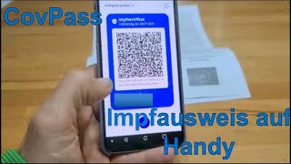 Impfausweis auf Handy laden CovPass App für Partner  Familie Corona Nachweis App [upl. by Klemperer]