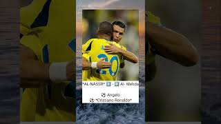 AlNassr 2  0 AlWehda football cristianoronaldo alnassr cristiano [upl. by Lahcym]