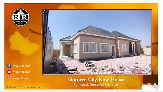 Garowe City New House  Puntland Somalia garowe  Vlogger Razaul  Today Garowe [upl. by Saihttam]