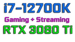 i712700K DDR5  RTX 3080 Ti Streaming BF 2042 Halo Apex Legends Fortnite Valorant COD Warzone [upl. by Gladdie]