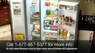 Kitchen aid refrigerator KFIS27CXMS from Plesserscom [upl. by Bonaparte]