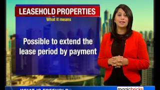 Difference between leasehold and freehold property [upl. by Elke]