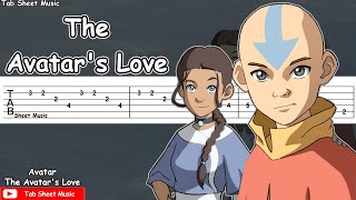 Avatar The Last Airbender  The Avatars Love Guitar Tutorial [upl. by Husch86]