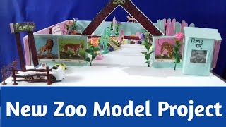 How To Make Jungle Zoo Model Project for School Model Project  Jungle Craft Ideas [upl. by Oglesby]