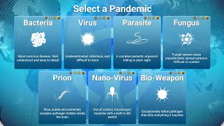 Plague Inc Cure Mode Parasite Mega Brutal [upl. by Fisch211]