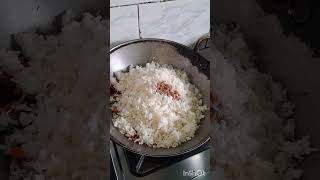 Resturant style fried rice🍽😋food viralvideo easy recipe cooking deliciousfood [upl. by Loredo]