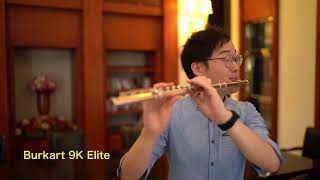 Burkart 9K Elite Handmade Flute [upl. by Andromada968]