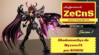 Saint Seiya Myth Cloth  Les Figurines de ZeCnS  Rhadamanthys du Wyvern EX Bandai Review [upl. by Saidee]