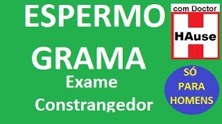 Espermograma Exame constrangedor  com Dr Maél [upl. by Ocirema856]