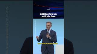 Unglücklicher Versprecher von Christian Lindner  heuteshow shorts [upl. by Cathee]