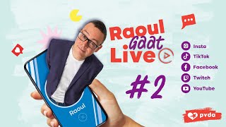 Raoul gaat Live 2 [upl. by Nilam]