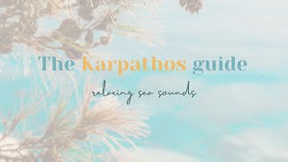 Sound of the sea  Relaxing music  Karpathos [upl. by Esiralc668]