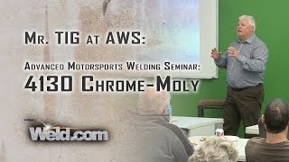 AWS Advanced Motorsports Seminar 4130 Chrome Moly  TIG Time [upl. by Casavant]