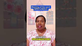 What does impecunious mean englishteacher learnenglish shorts [upl. by Carothers743]