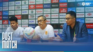 Sesi Post Match PSPS Pekanbaru vs Dejan FC [upl. by Toma]