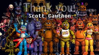 Thank you Scott Cawthon [upl. by Assetak747]