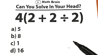 42  2 ÷ 2 ❓Can You Solve this [upl. by Solorac711]