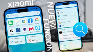 La NUEVA FUNCIÓN del iPhone que debes ACTIVAR en tu XIAOMI  Nueva Barra de Búsqueda [upl. by Sebastiano]