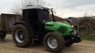 DeutzFahr AgroPlus 87 İle 60 Kmh Hız [upl. by Moht]