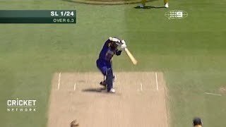 Classic Kumar Sangakkara cover drives [upl. by Lerual851]