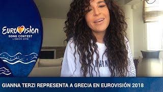 Descubre a GIANNA TERZI la representante de Grecia en Eurovisión 2018 [upl. by Sikleb]