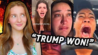 Leftist MELTDOWNS Begin After Trump’s Election VICTORY [upl. by Ayak955]