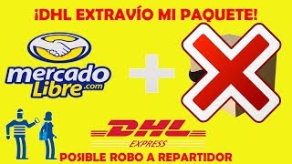 DHL extravió mi paquete  Robo a camión repartidor [upl. by Alyakcim]