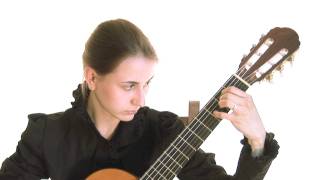 John Dowland Lachrimae Pavan classical guitar Nataly Makovskaya [upl. by Eanar297]