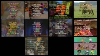 Barney and Sesame Street Remix Credits With Elmocize [upl. by Haldan]