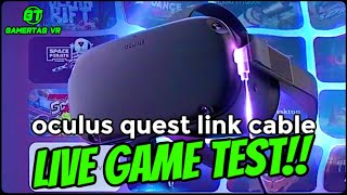 OCULUS QUEST LINK Cable Testing  Cable Link in Description [upl. by Lotte]