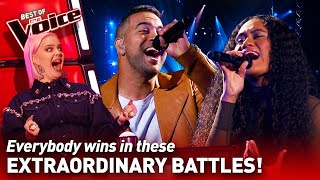 The Voice Battles so GOOD they only have WINNERS  Top 10 [upl. by Traci]