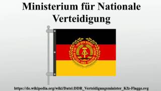 Ministerium für Nationale Verteidigung [upl. by Ociredef782]