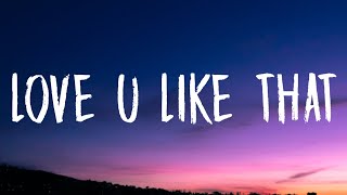 Lauv  Love U Like That Lyrics [upl. by Watson511]