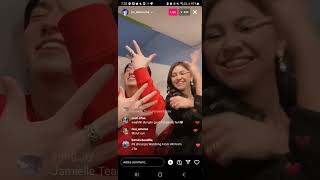 JM and MARIELLE IG Live 21424 💙🤍❤️ [upl. by Hayifas]