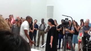 Me At JayZs Picasso Baby Video Shoot Pt 1 Marina Abramovic [upl. by Htiel]