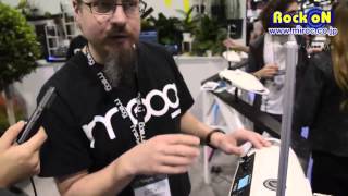 NAMM2014 moog music Theremini Demo by Rock oN [upl. by Scully421]