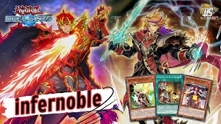 YUGIOH DUEL LINKS INFERNOBLE NEGATE amp DESTROY ROGUE DECK [upl. by Dray]