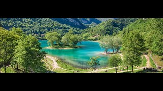 IL LAGO DI TENNO E LISOLA SOMMERSA 4K [upl. by Yolanthe442]