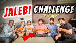 Funniest jalebi eating challenge [upl. by Enytsuj237]