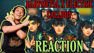 THIS COLLAB INSANE  BABYMETAL X ELECTRIC CALLBOY  RATATATA OFFICIAL VIDEO REACTION [upl. by Onoitna]