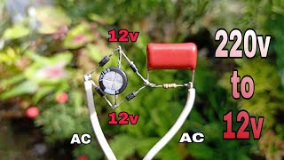 220V AC to 12V DC without Transformer [upl. by Vidda26]