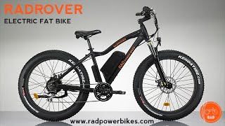 2017 RadRover Electric Fat Bike from Rad Power Bikes [upl. by Lidah565]